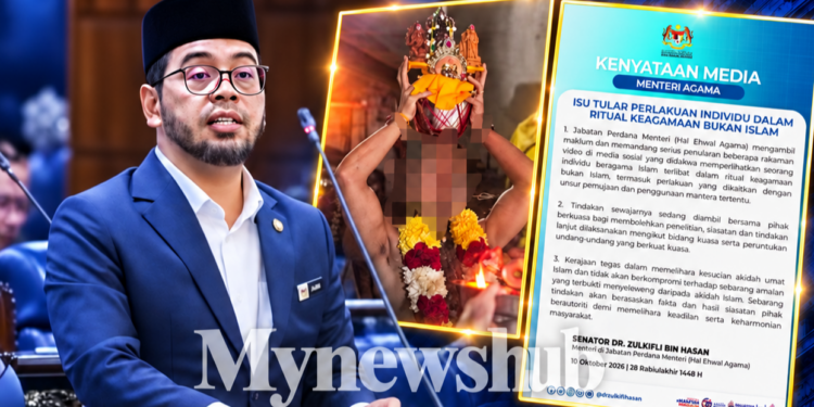 Pihak Berkuasa Agama Siasat Video Tular Individu Islam Didakwa Sertai Ritual Keagamaan Lain