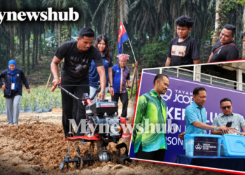 Yayasan Sultan Ibrahim Johor Sumbang Mesin Gembur Tanah, Perkasa Projek Nanas Wanita Orang Asli