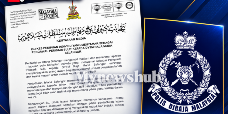 Individu Menyamar Pengawal Peribadi Raja Muda Selangor, Perdaya Urusan Jual Tanah Kereta Mewah