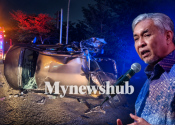 Zahid Luah Rasa Sedih Dua Wartawan Kemalangan Dalam Perjalanan Buat Liputan Di Bagan Datuk