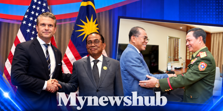 Khaled Nordin Adakan Pertemuan Dengan Setiausaha Perang Amerika Syarikat, Pete Hegseth Di Filipina